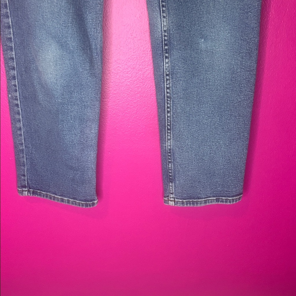 Eddie Bauer Women's Straight Leg Blue Jeans Size 8 - Picture 7 of 9